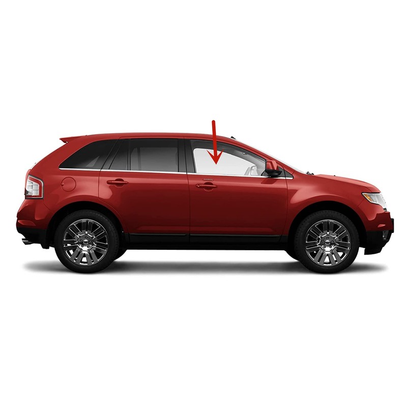 Passenger Right Side Front Door Window Door Glass Compatible with