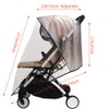 Universal Rain Cover for Pushchair Stroller, Clear Rain Cover for