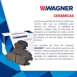 WAGNER Balatas Delanteras Cerámicas Compatible con HYUNDAI CRETA de 2017 a 2019