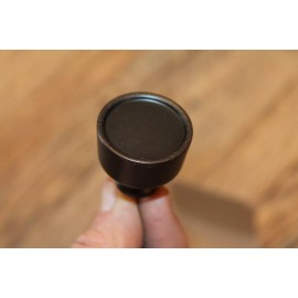 Baldwin Hollywood Hills Knob 1.25 in. diam. Venetian Bronze - 4972.112.bin