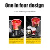Multifunctional Car Cup Holder Expander Adapter with 360° Rotating Adjustable