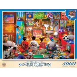 MasterPieces 5000 Piece Jigsaw Puzzle for Adults, Family, Or Youth - Game Day Hangout - 40"x60"