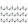 sourcing map Pack of 30 Lamp Pipe Nipples M10 Thread