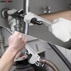 MAXPOWER 14-Inch Pipe Wrench, 40% Lighter Aluminum Plumbing Wrench, Heavy