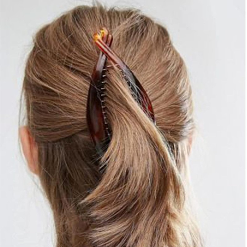 Banana Hair Clips 4 Pcs