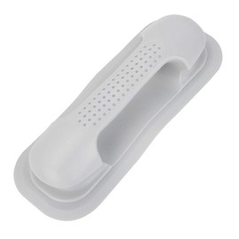 Boat Handrail PVC Durable Marine Rail Grab Handle for Inflatable Rubber Dinghy Raft Kayak Fishing Boat White Color