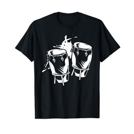 Drum Drum Instrumental Disco Music Conga Player T-Shirt