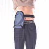 Ostomy Pouch Cover with Elastic Belt Dustproof Adjustable Colostomy Bag