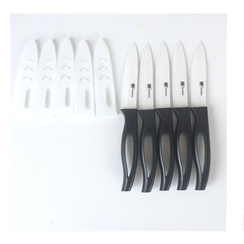 Kitchen Bar Ceramic Steak Knife Super Sharp Knifes 6pcs