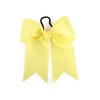 Jumbo Bow Pony with Tails (Pale Yellow)