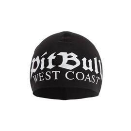 Pit Bull West Coast Compression Beanie Old Logo Black, black