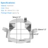 1 Pair H7 LED Headlight Adapter Bulb Base Holder Bulb