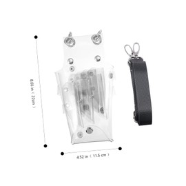 Beavorty Barber Bag Organiser for Hairdressing Tools Large Capacity Scissor Holder to Clean for Salon Use