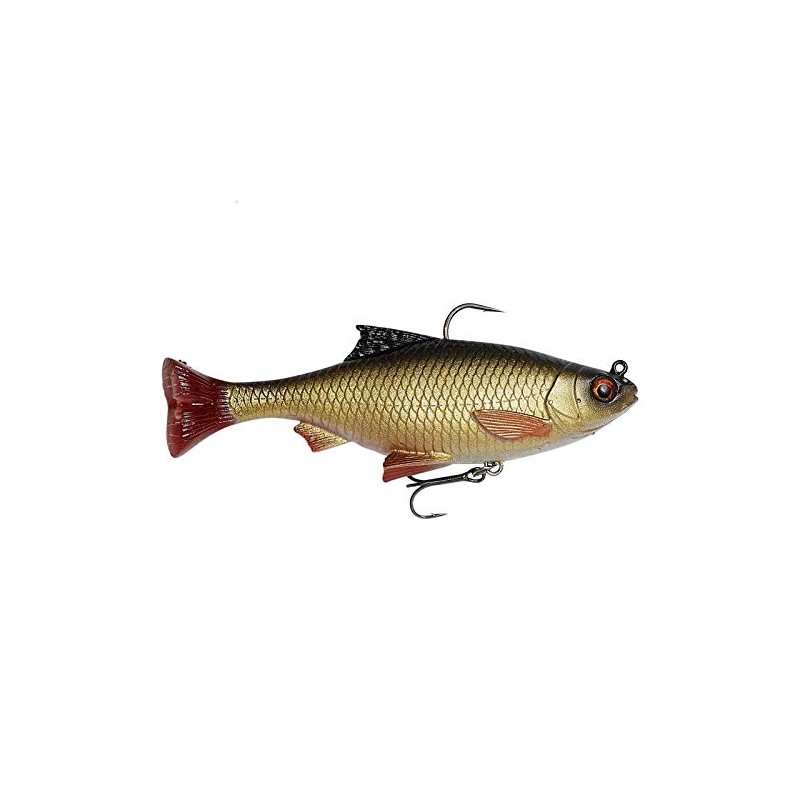 Savage Gear 3D Pulse Tail Roach - 2 Gummifische, Farbe:Rudd,