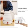 Mini Folding Kettle Stainless Steel Portable Water Kettle One Button