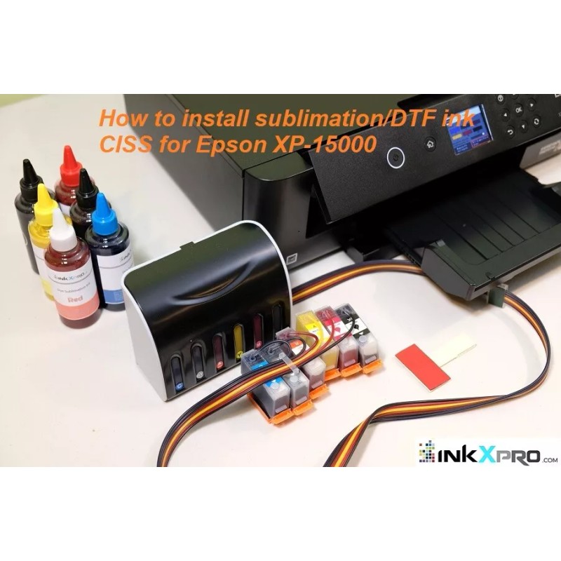INKXPRO 312 314XL Sublimation or DTF Empty CISS (No Chip)