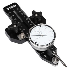 SIIIXS Thin Rip Jig Table Saw Jig Guide for Making Repetitive Narrow with Precision Dial Indicator Gauge
