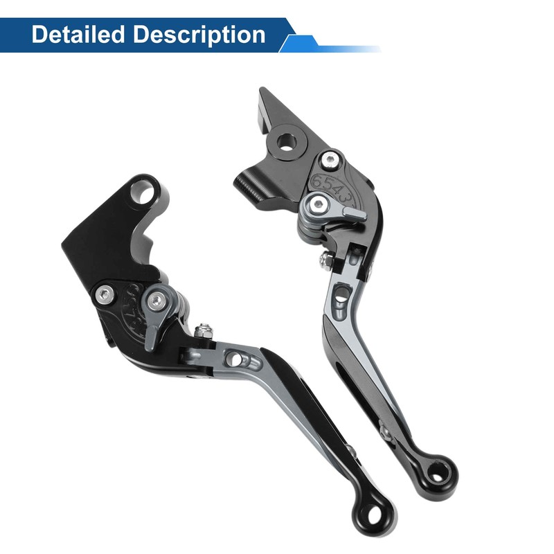 A ABSOPRO Short Long Brake Clutch Levers for Yamaha MT-07