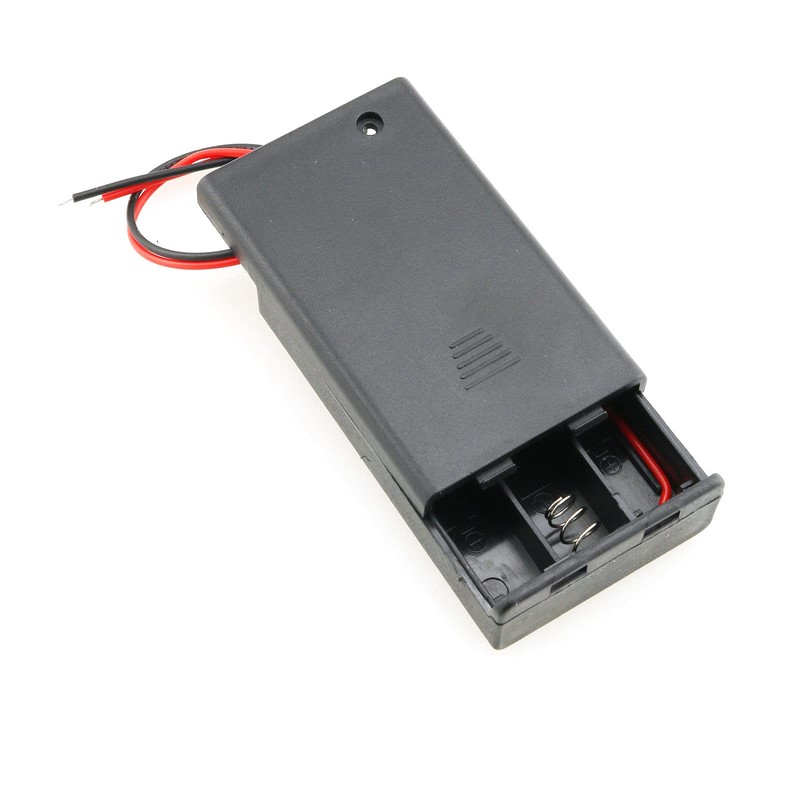 E-outstanding AAA Battery Case 4PCS 3 x 1.5V AAA Battery