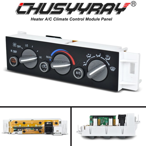 CHUSYYRAY Heater A/C Control Unit Temperature Climate Switch For GMC