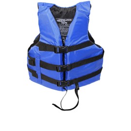 Youth Life Jacket Paddle Vest with Leg Strap; Coast Guard Approved Type III PFD Life Vest Flotation Device; Jet ski, Wakeboard, Hardshell Kayak Life Jacket; Ideal Extra Life Jacket for Pontoon Boat