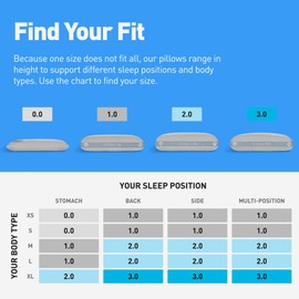 Bedgear Flow Performance Pillow - Size 2.0 - Hybrid Design Firmness Bed Pillows for All Sleep Positions - Maximum Breathability - Washable Cover - 20" W x 26" L x 5.75" H