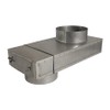 National Chimney Insert Adapter with Clean-Out Door (6 inch)