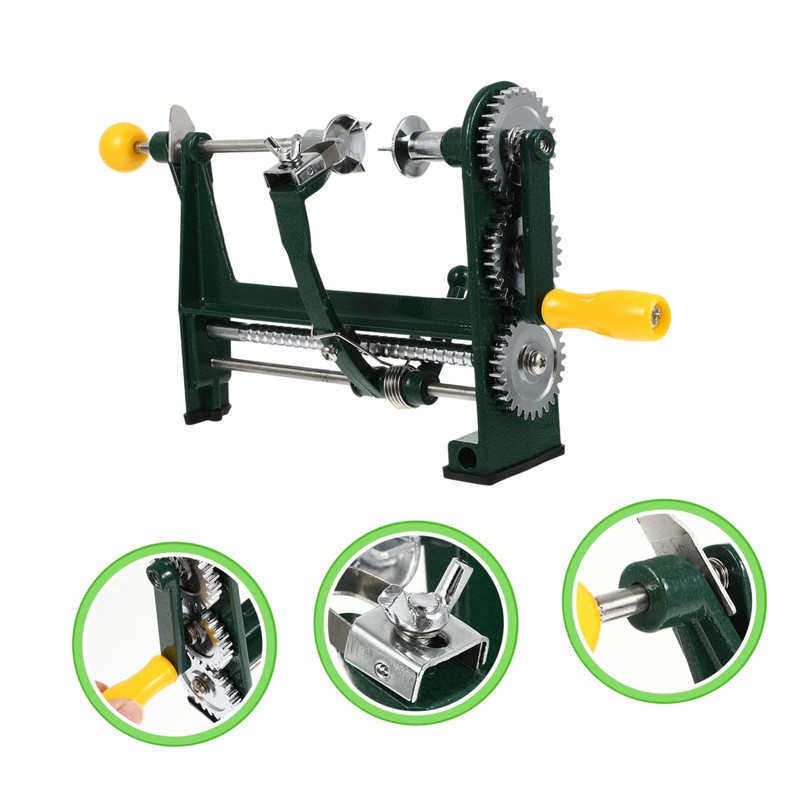 ABOOFAN Handheld Three and Vegetable Peeler Machine Die Cast Alloy