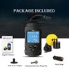 LUCKY Marine Portable Fish Finder Transducer Fishing Kayak Depth Finder