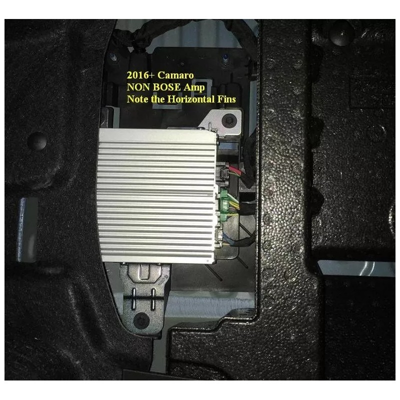 SubThump 2016-2024 Camaro Non Bose Plug N Play Amp Integration