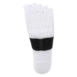 Umbro Soccer Five Toe Socks, Stockings, Arch Support, Grip, Rich Color Variation, black white
