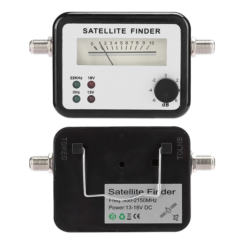 SF9504dB Portable Satellite SAT Finder Signal Strength Meter with Digital