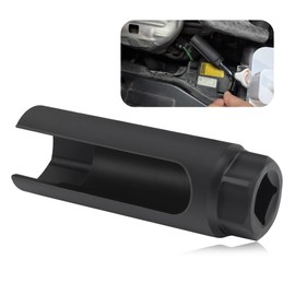 7/8" O2 Sensor Socket with Side Openings,Oxygen Sensor Socket with 1/2" Drive Port for Removing and Mounting O2 Sensor Tool,Practical Car Accessories Oxygen Sensor Tool (Big)