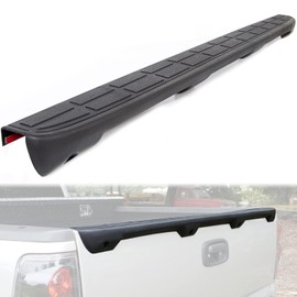 ECOTRIC Tailgate Spoiler Cap Cover Compatible with 1999-2007 Chevy Silverado GMC Sierra Replacement for 15932249 GM1909101 Molding Top Protector Textured Black