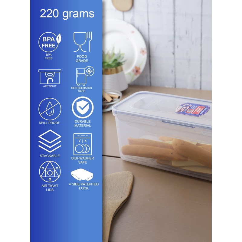 LOCK & LOCK ISI HPL844 Food Container Rectangular 2, 2L