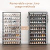 LANTEFUL 10-Tier Shoe Rack Organizer 40 Pair Tall Shoe Shelf
