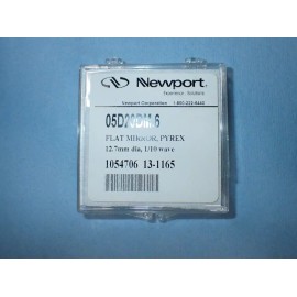 Newport Corp' Dielectric Flat Mirror Pyrex 12.7mm NEW OLD STOCK in original box