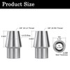 OUBULU 3/8” Heim Joints Rod End Kit, 0.375” Chromoly Joints