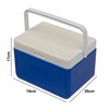 Andes 5L Cool Box for Food and Drinks, Fits 6