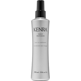 Kenra Professional Daily Provision Leave-In Conditioner Hidrata, Desenreda Y Aporta Brillo Controla El Frizz Y Cabellos Sueltos Protección Térmica Ayuda A Resistir La Humedad 236 ml