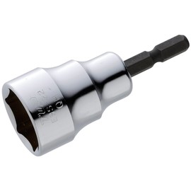 TOP Short Socket for Electric Drills, 0.9 inches (22 mm), Total Length 2.8 inches (70 mm), EHS-22, Tsubamesanjo, Made in Japan