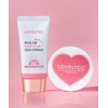 Lovely CC [SET] Pink Tone-Up Cover Essence Sun Cushion 15g