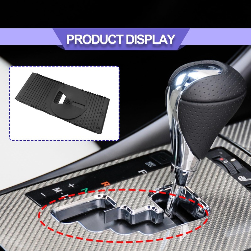 Center Console Slider Cover Gear Shift Position Slide Cover Compatible
