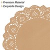 MCEAST 300 Pack Round Brown Kraft Paper Doilies 13.5 Inches