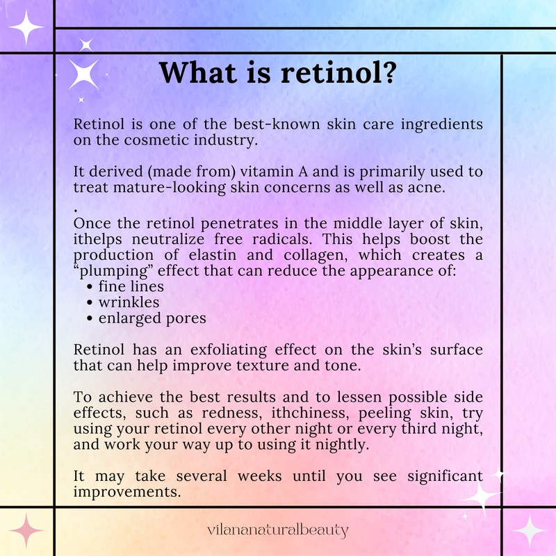 Vilana Natural Beauty Retinol Face Cream Luna Elixir Rejuvenating Night