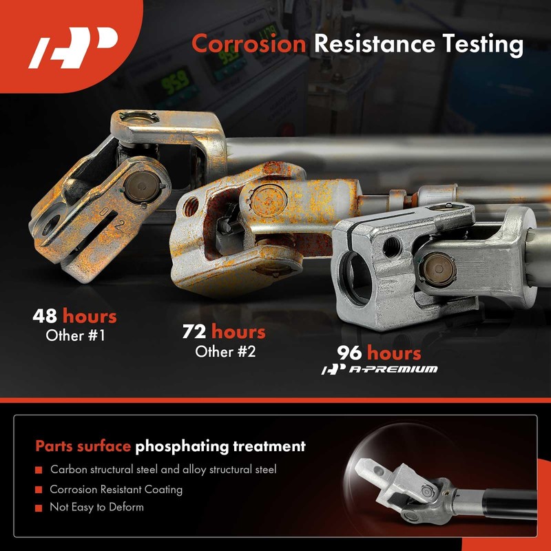 A-Premium Upper Intermediate Steering Shaft Steering Column Shaft Compatible with