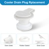 Cooler Drain Plug Replacement Kit for Coleman Coolers, 1" Shaft