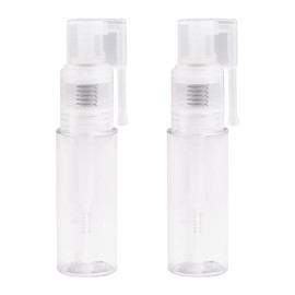 ccHuDE 2 Pcs Powder Spray Bottles Portable Dry Powder Bottles Plastic Travel Spray Bottles Small Powder Sprayer Bottles Glitter Duster Sprayers for Craft 50ml