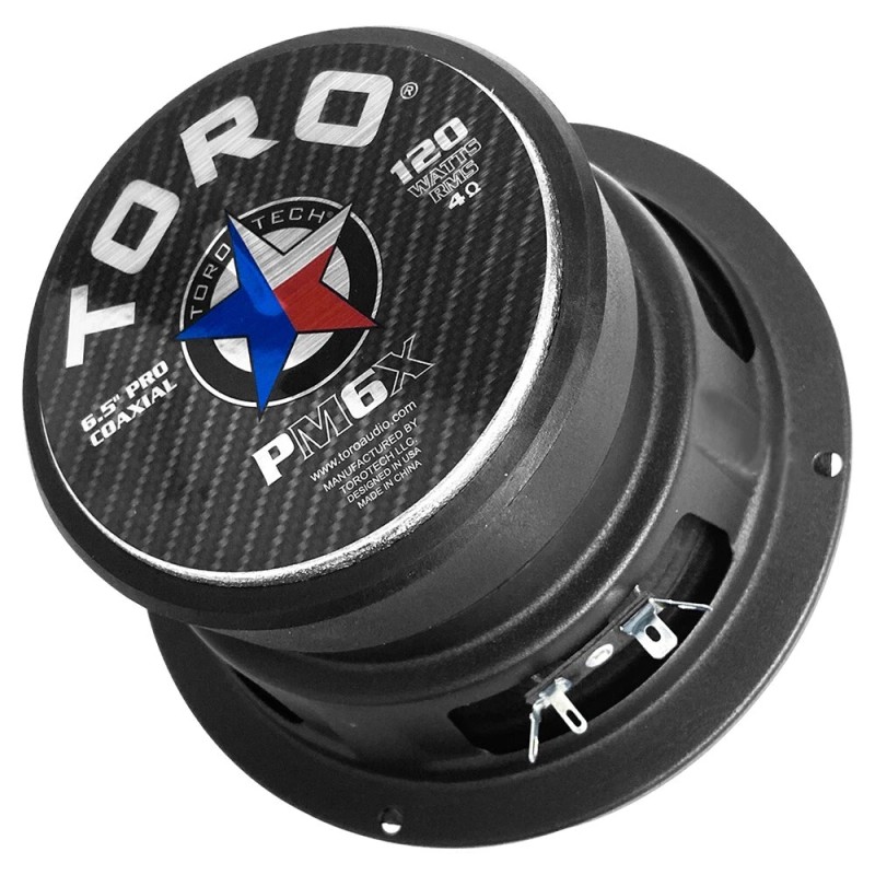 TORO TECH PM6X | 6.5" 4 Ohm Mid-Range Pro Audio