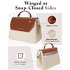 Luxury Lunch Box Women - Adult Vegan Leather Lunch Bag